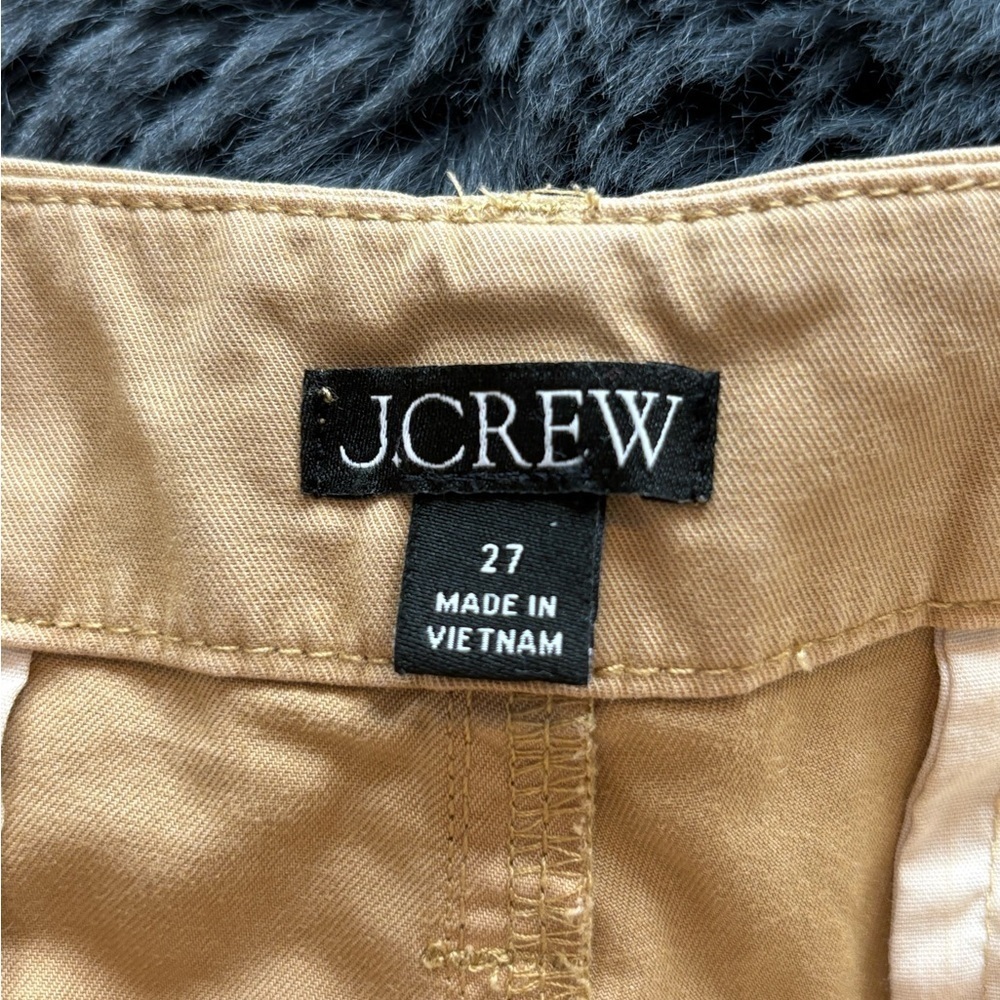 J. Crew women’s Sailor Heritage brown beige Chino Pant size 27 - Picture 3 of 16